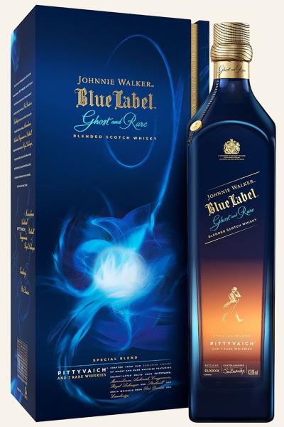 Johnnie Walker Blue Label Ghost Pittyvaich and 7 Rare Whiskies  43,8% vol. 0,7l